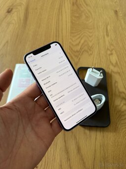 iPhone 12 64 gb Purple v záruke + príslušenstvo - 11