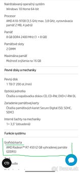 Predám PC HP Pavilon 570 - 11