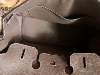 Nádherná nová Hermes birkin 30 taupe kabelka - 11