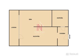 PRENÁJOM 1,5-IZBOVÝ ZARIADENÝ BYT S GARÁŽOU A 2 PIVNICAMI V - 11