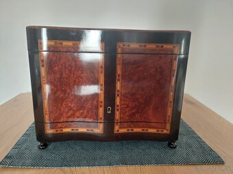 Likérová súprava, "Boulle" , Napoleon III. likérnik, tuja - 11