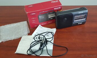 SENCOR rádio "tranzistorové" - 11