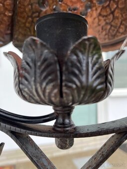 Kovovy tepany luster na chalupu luster - 11