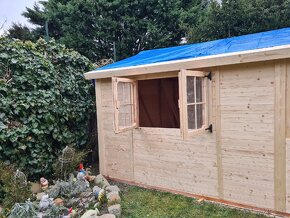 Záhradná drevené chatka 3.5x5m DOPRAVA ZDARMA - 11