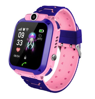 Detské Smart hodinky, možnosť volania (ružové, modré) - 11