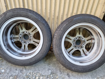 Alu disky BMW 5x120 7Jx16 ET31 + letné pneu 205/55 R16 - 11