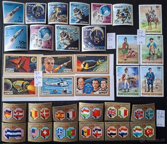 Postove znamky Mix 10 (100poloziek) - 11