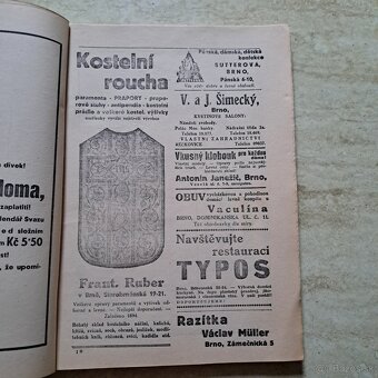 Starožitný kalendáŕ Svazu katolíckych žen a dívek 1937 - 11