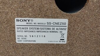 Predám  reproduktory Sony SS-CNEZ50 - 11