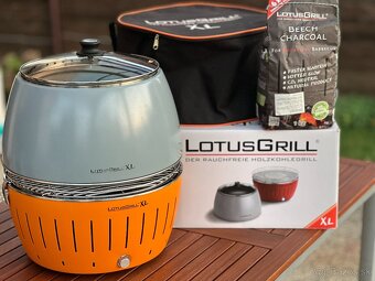 Predám bezdymový gril na drevné uhlie LotusGrill XL - 11