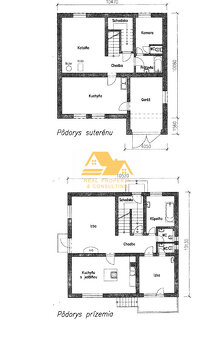 Predám rodinný dom s veľkým pozemkom v obci Dolný Ohaj - 11