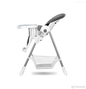 Polohovateľná detská jedálenská stolička - viac farieb - 11