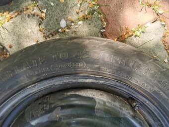 Dojazdová rezerva, rezervné koleso 125/70 D15, Toyota Yaris - 11