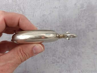 Velmi zajímavé a moc pěkné masivní kapesní hodinky COLOMBOP - 11