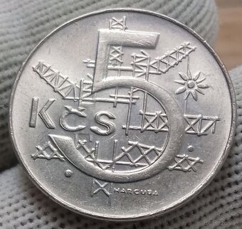 Československé 5 koruny. - 11
