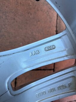 Orig. Hliníkové disky Audi R17, 5x112 - 11