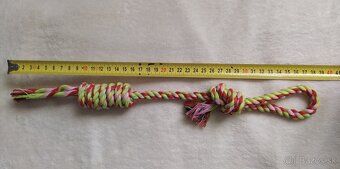 Nerezové misky pre psa + 4 nové hračky (osobný odber) - 11