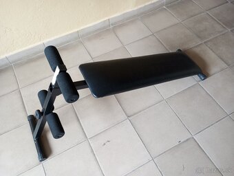 Šikmá lavička na brucho - za 1/2 ceny - 11