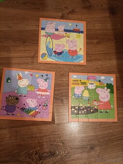 Puzzle Frozen, Peppa Pig - 11