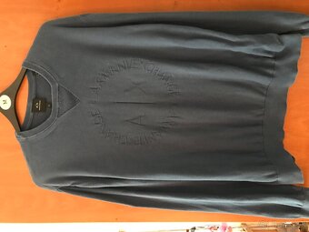 ARMANI EXCHANGE originál tenký pánsky svetrik XL - 11