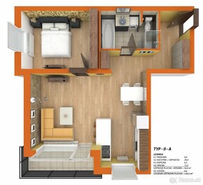 2-izbové byty v novostavbe - 11