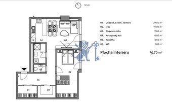Na PREDAJ | 2 izb. ateliér | Rezidencia Prístavná 1 - 11