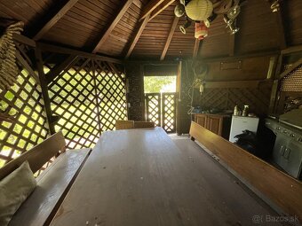 Záhradný letný domček/altánok z masívu – 18 m² - 11