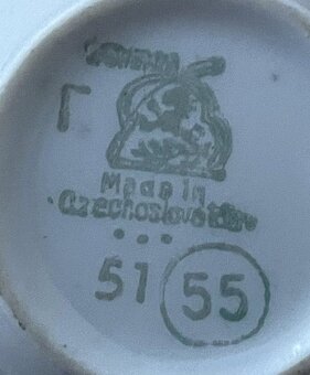 Šálky - porcelán - 11
