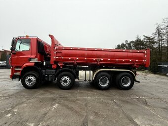 DAF CF 460, pohon 8x4, Trojstranný sklapač ,EURO 6 TOP STAV - 11