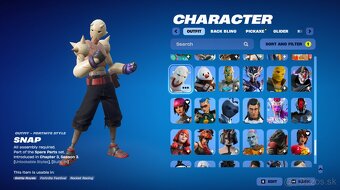 Fortnite na Epic Games viac ako 200 skinov - 11