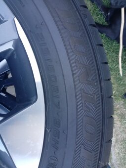 Peugeot 17"..215/60 R17 orig.hliník.disky...letná sada - 11