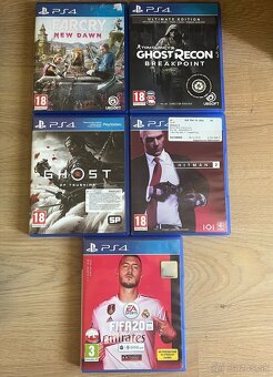 Playstation 4 Pro 1TB + ovládače , kabeláž a hry - 11