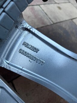 Orig. hliníkové disky Peugeot R17, 5x108 - 11