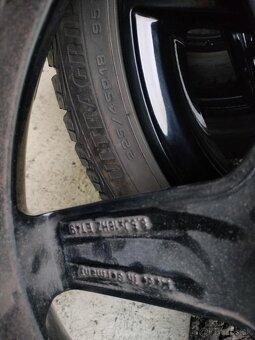 4ks alu disky orig. AMG 5x112 R18 dvojrozmer 7mm pneu - 11