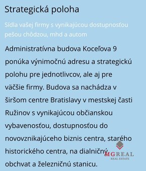 Dvojkancelária 34m2, Koceľova ul. - 11