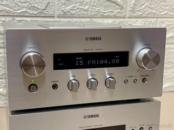 Yamaha R-840 Stereo Receiver + Yamaha DVD-840  DVD prehravač - 11