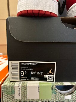 Nike Air Jordan 1 Low Bred Toe, 41,42,5,43,44,44,5 - 11