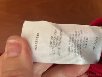 GANT originál Red pánske polotricko dlhy rukav L/XL - 11