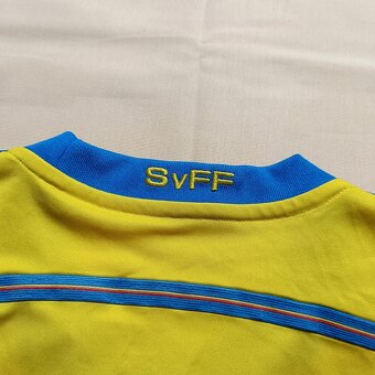 Švédsko Domáci Futbalový Dres 2014-2015 Adidas L - 11