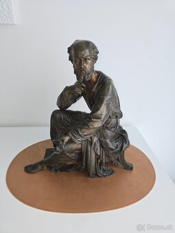 bronzová socha svätého Petra. - 11