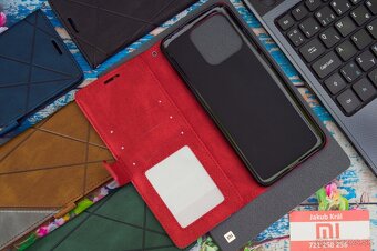 Dvojfarebné zatváracie puzdro pre Xiaomi, Redmi, Poco - 11