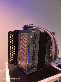 Predám heligonky Zn. Hohner,ladenie CF - 11