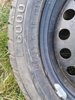 Alu disky a letné pneu 205/55 R16 91V 5x108 - 11
