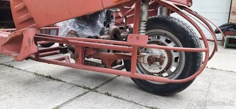 Predám rám z Velorexu, motor Yamaha XS 400 - 11