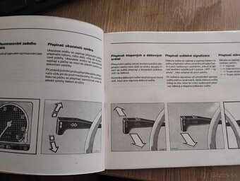 Predám stredové puklicky, volant a manuál na Daewoo Racer - 11