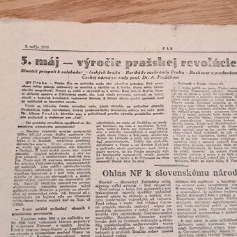 Originál noviny ČAS 1946 - 11