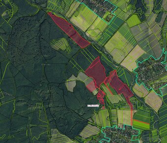 Kalnište – 6.264 m2 LESOV (Urbáru) - 11