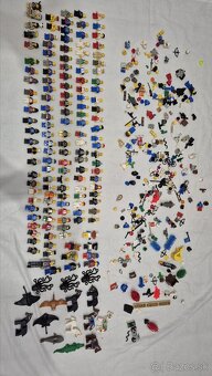 LEGO MIX 30 kg + návody, 9V VLAKY, Aquanauts a iné... - 11