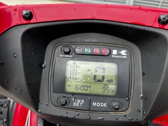 Kawasaki Brute Force 750+Výklopný Vozík+Radlica na sneh - 11