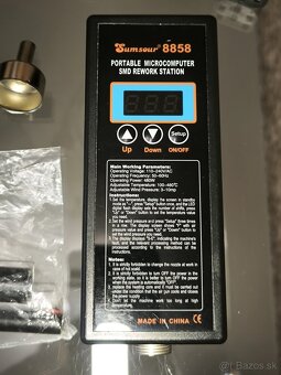 Teplovzdušná spájkovačka sumsour 8858 - 11